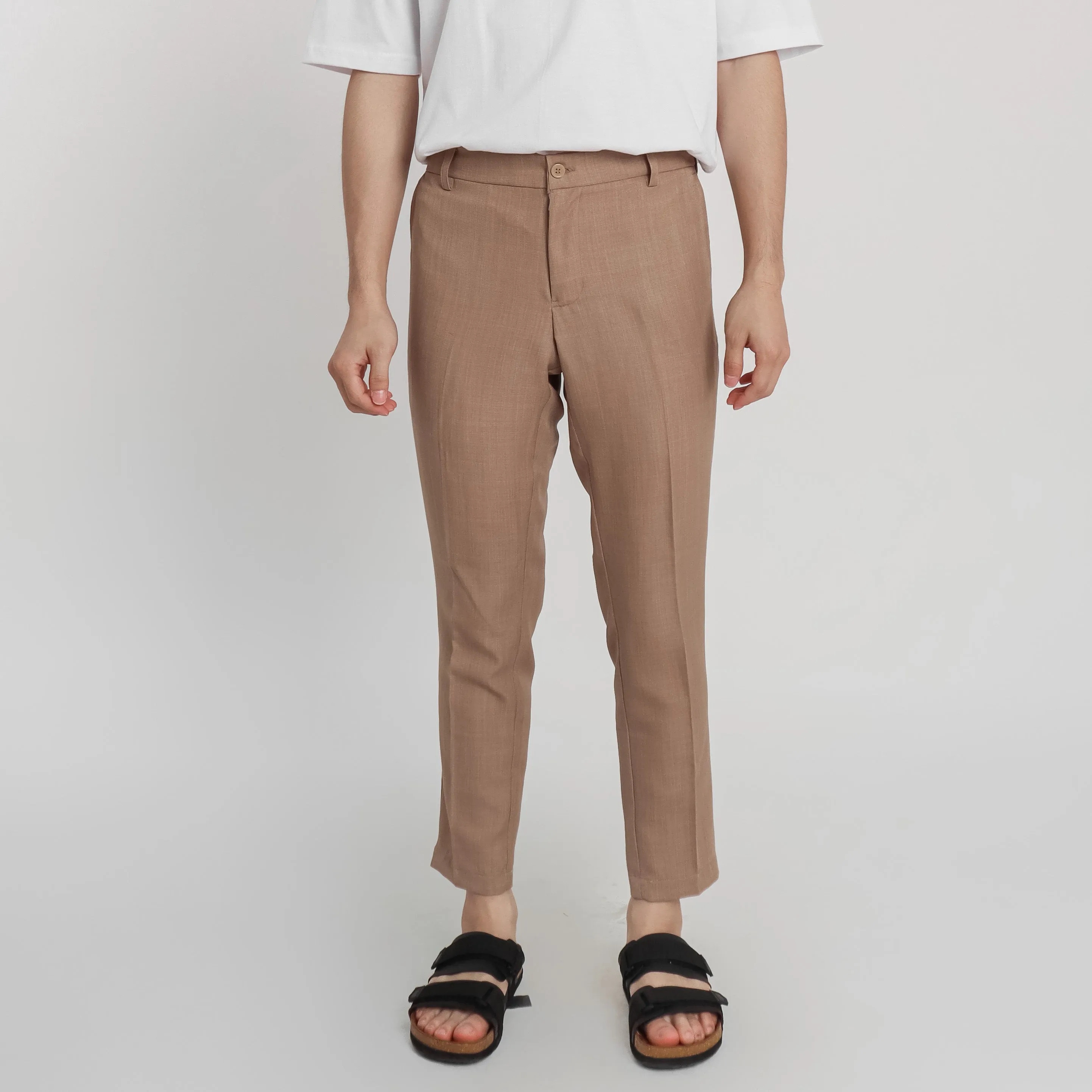 Urban Light Ankle Pants  - Light Khaki
