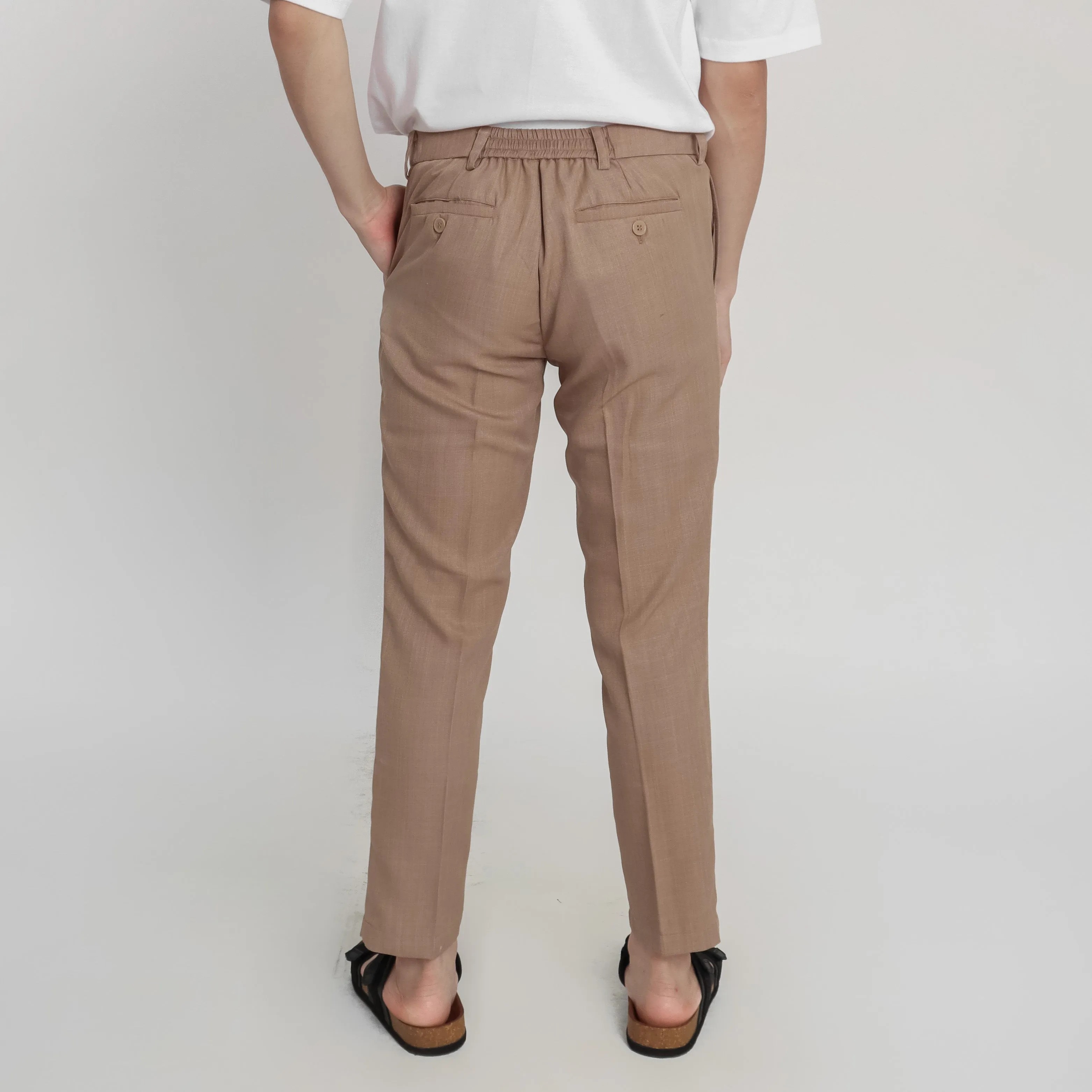 Urban Light Ankle Pants  - Light Khaki