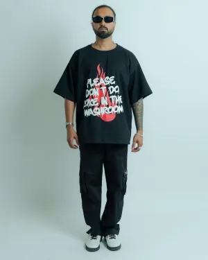 Vako 'Please Don't Do Coke' Black T-Shirt