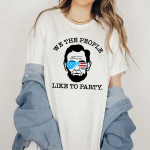 We the People Party Tee