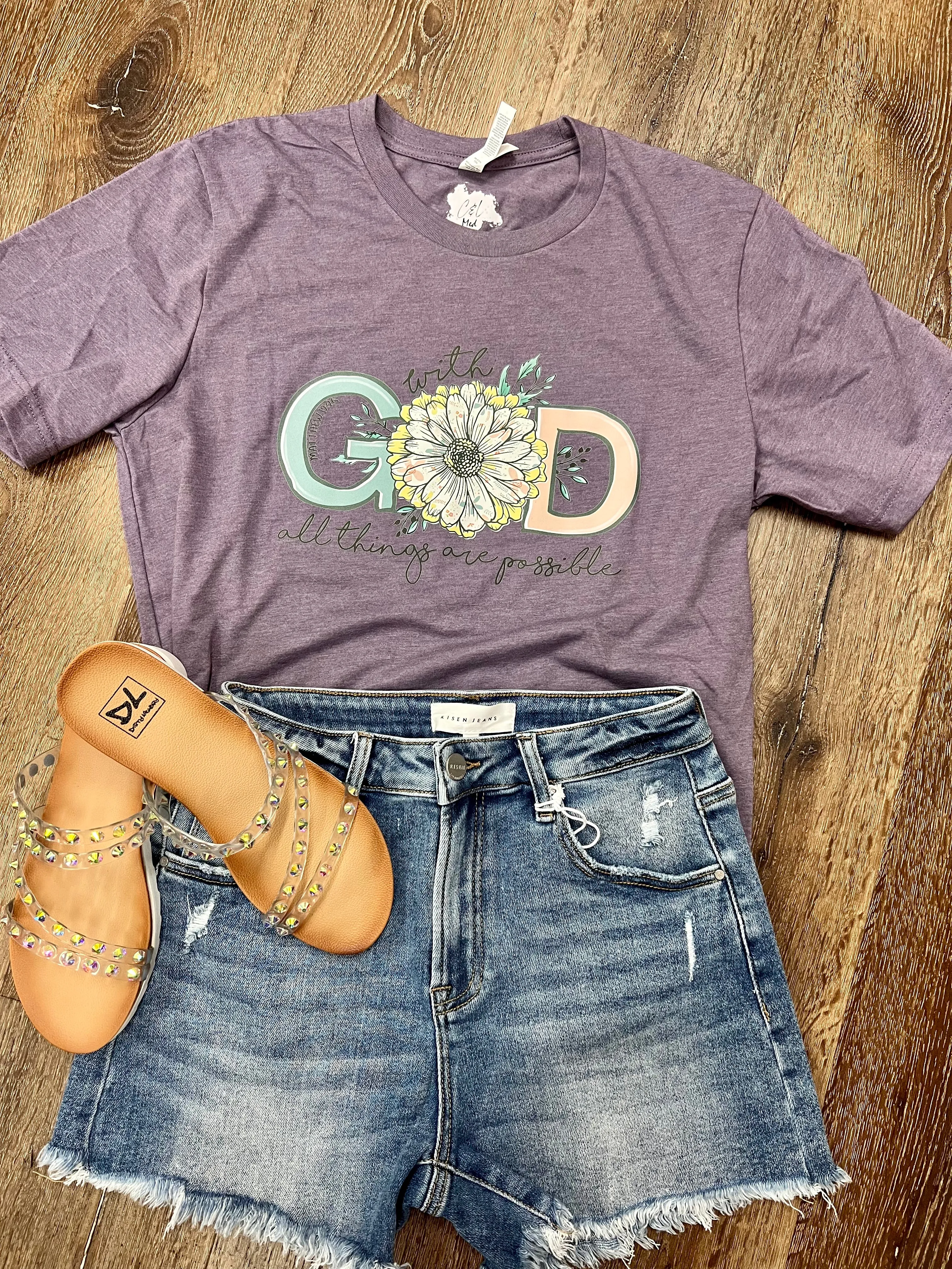 With God All Things Are Possible Graphic Tee