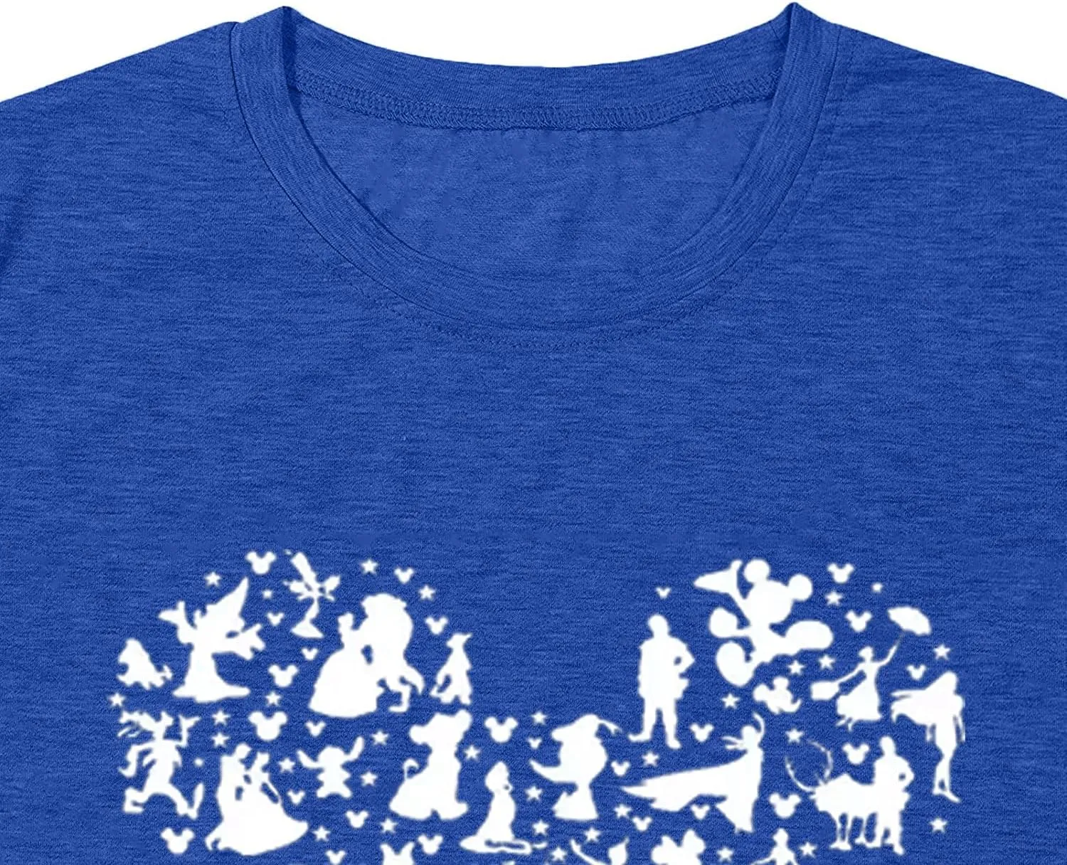 Women Magic Kingdom Castle Shirt Castle Fairy Graphic Tee Women Casual Vacation Holiday Short Sleeve Tee Top