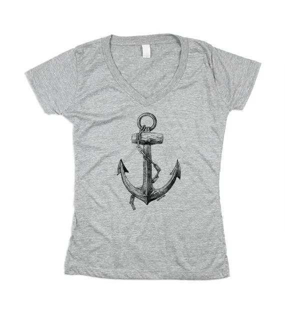 Women's Anchor V-Neck