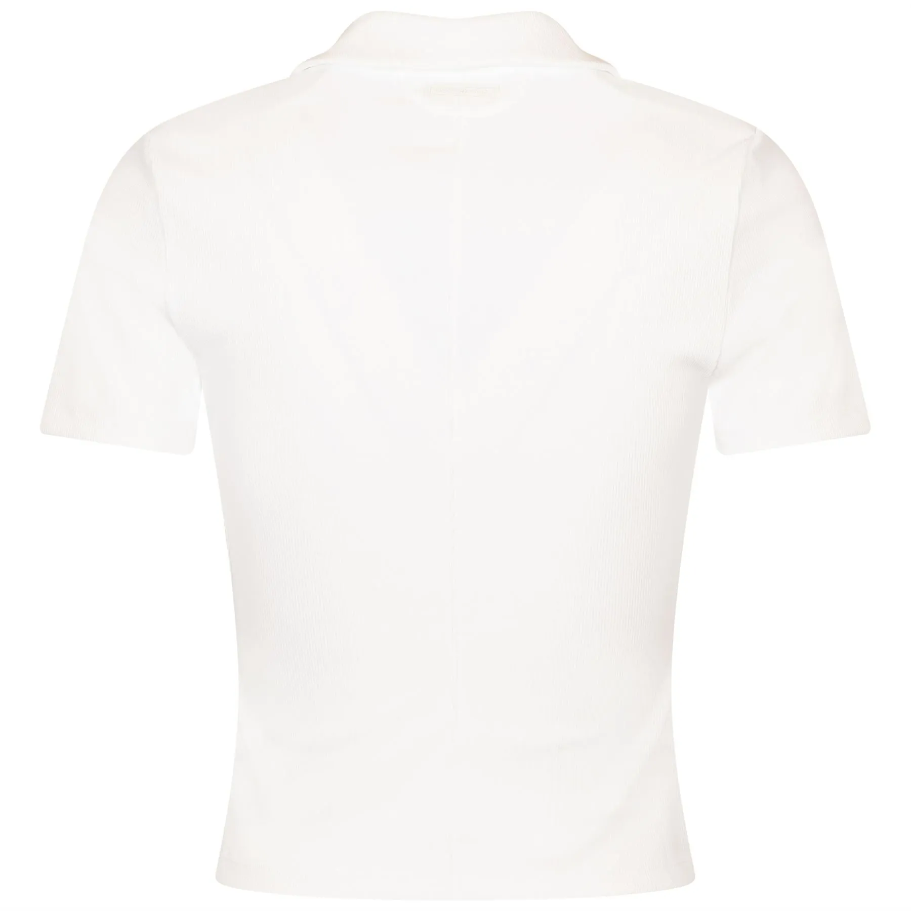 Womens Moveknit V-Neck Polo White - 2024